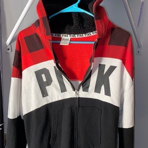 Christmas zip up from Pink
